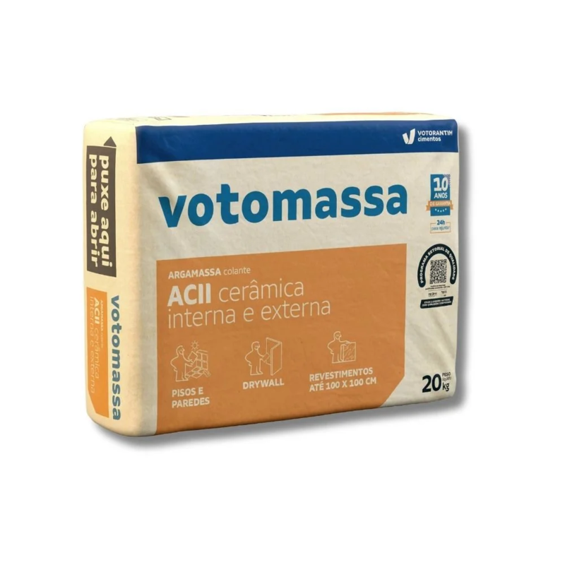 Argamassa Ceramica Externa AC2 20Kg Votorantim Votomassa